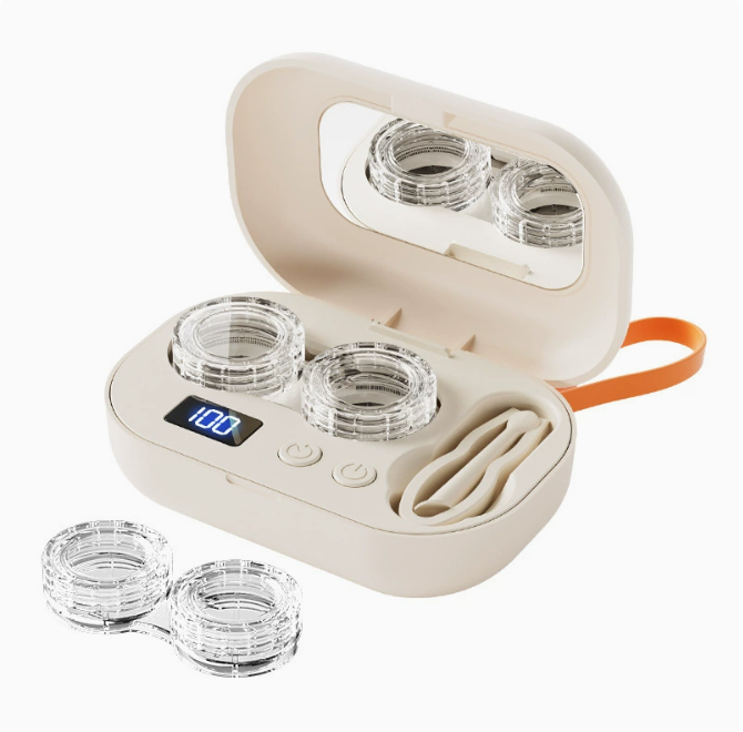 Ultrasonic Contact Lens Cleaner & Sterilizer