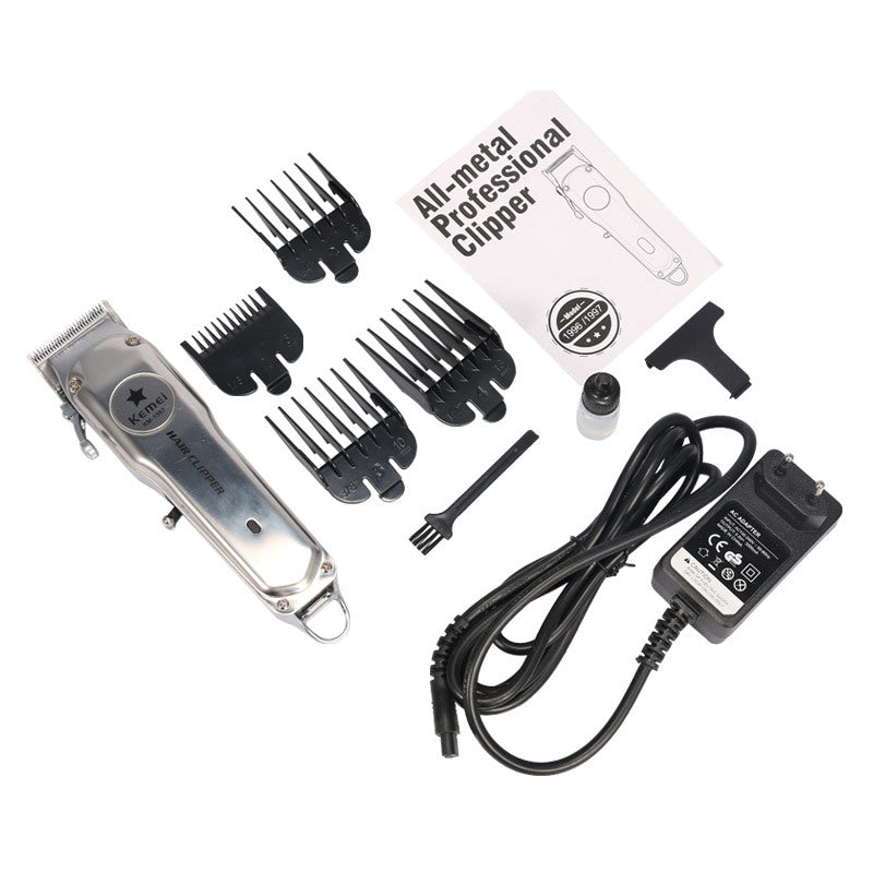 Kemei Rechargeable Electric Hair Clipper for Men — Professional Cordless Trimmer
