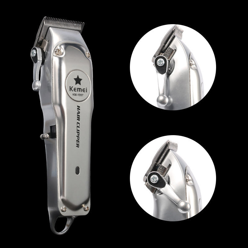 Kemei Rechargeable Electric Hair Clipper for Men — Professional Cordless Trimmer